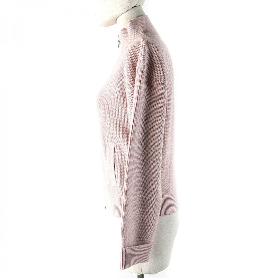 FOXEY cardigan 42604 Main: 70% wool, Main: 30% silk Antique beige Robin Women 40 Used Authentic