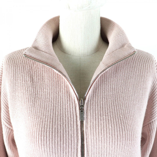 FOXEY cardigan 42604 Main: 70% wool, Main: 30% silk Antique beige Robin Women 40 Used Authentic
