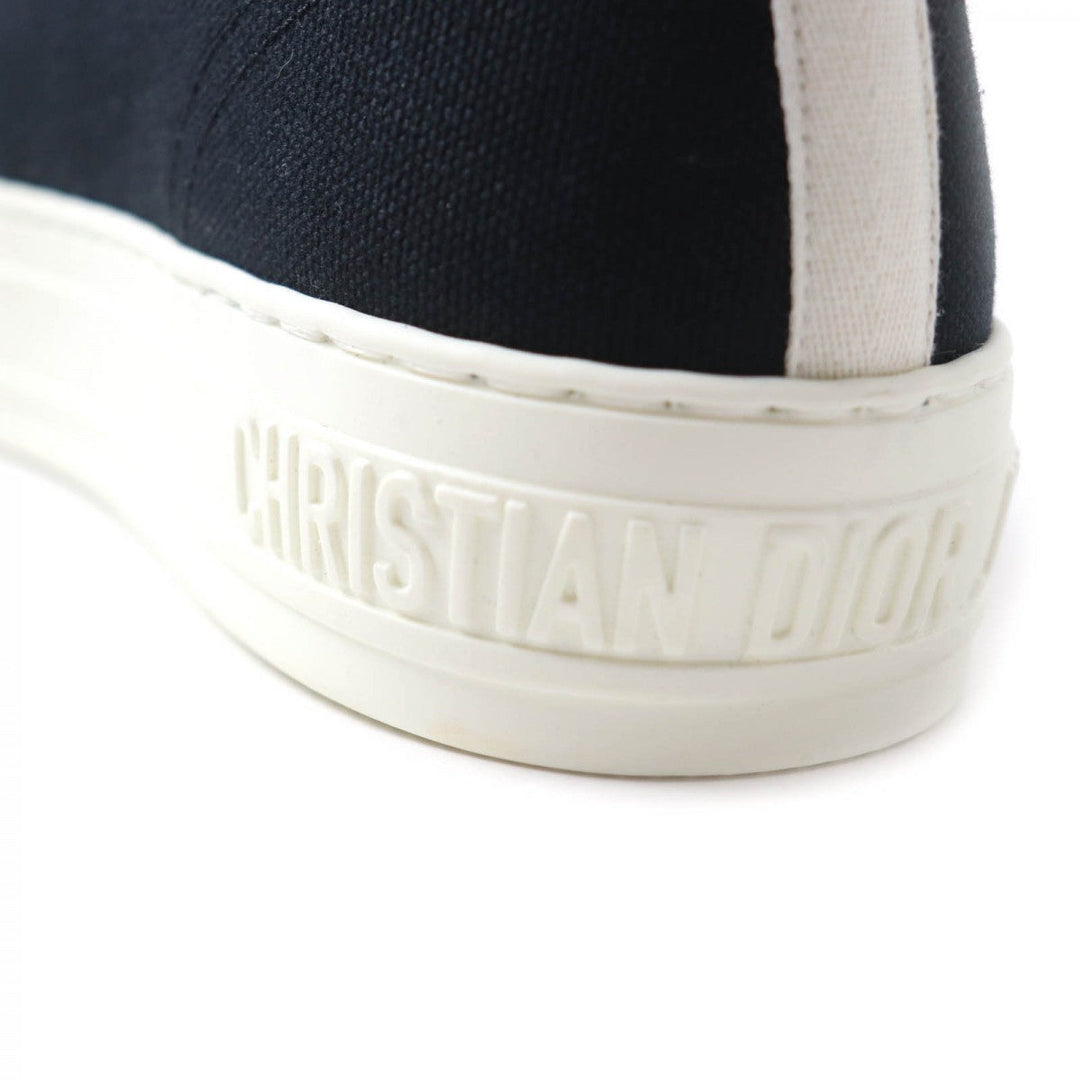 Christian Dior Low cut sneakers Main: Canvas Black White WALKIN DIOR Women 36 Used Authentic