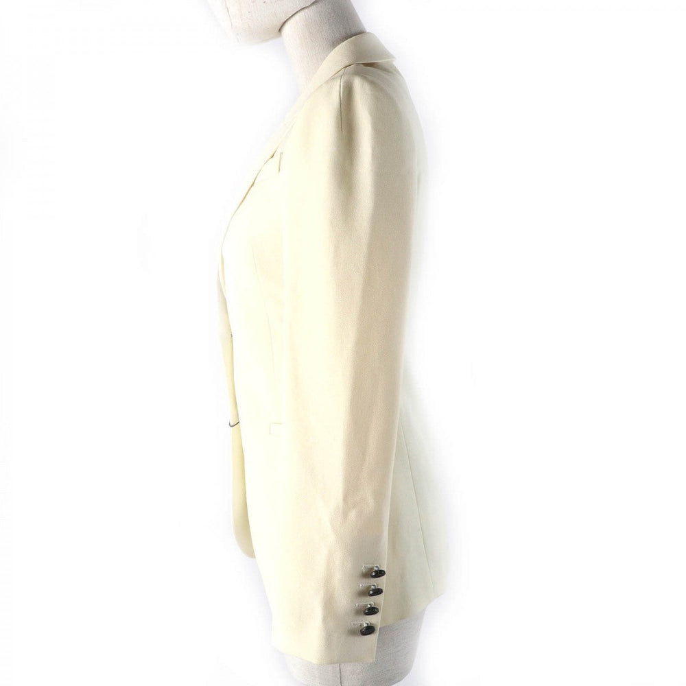 GUCCI tailored jacket 386910 wool Ivory 38