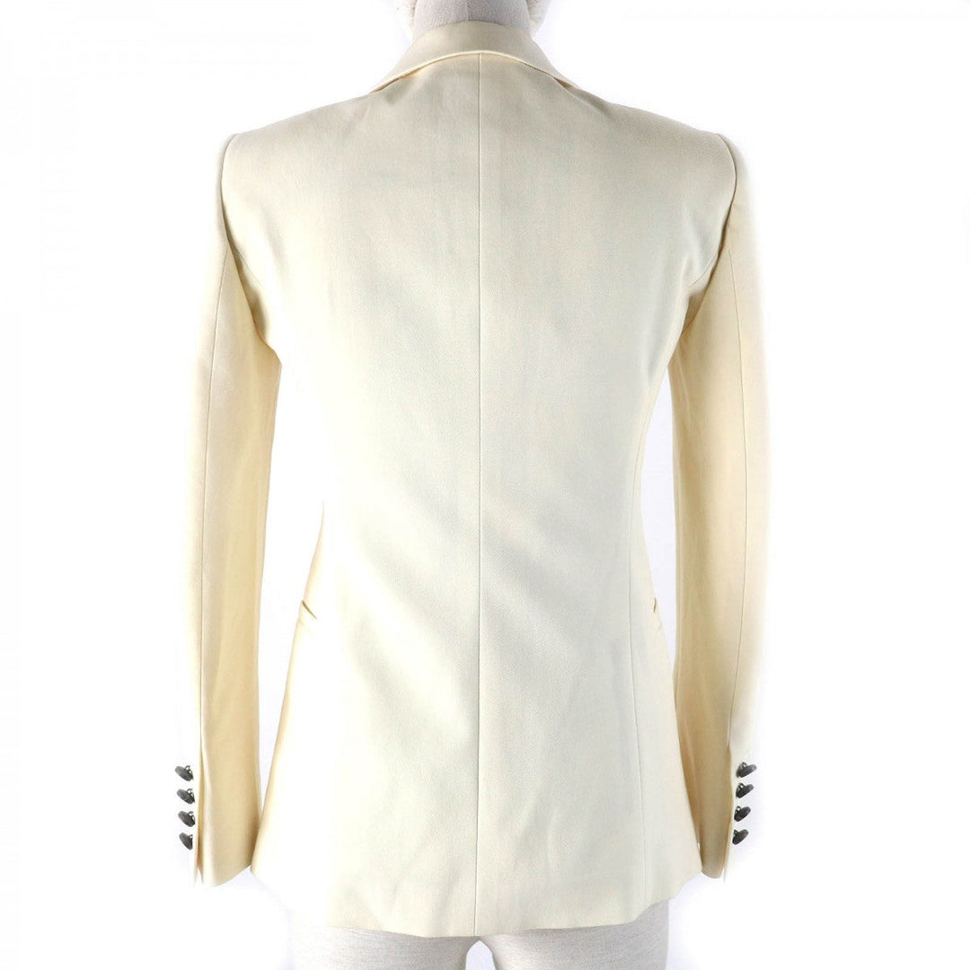 GUCCI tailored jacket 386910 wool Ivory 38
