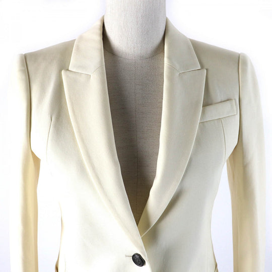 GUCCI tailored jacket 386910 wool Ivory 38