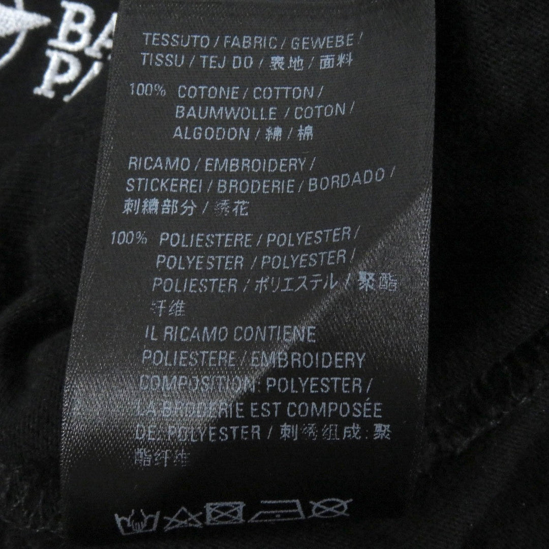 BALENCIAGA Short sleeve T-shirt 612966 cotton black mens XS Used Authentic