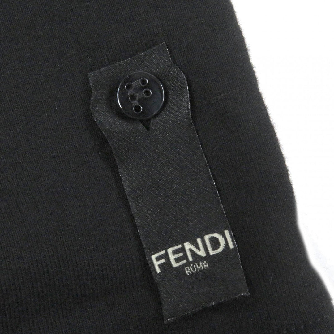 FENDI sweat FY0178 Main: 100% cotton, Part: 97% cotton, Part: 3% polyurethane, Part: 100% cotton, Part: 100% polyester black mens S Used Authentic