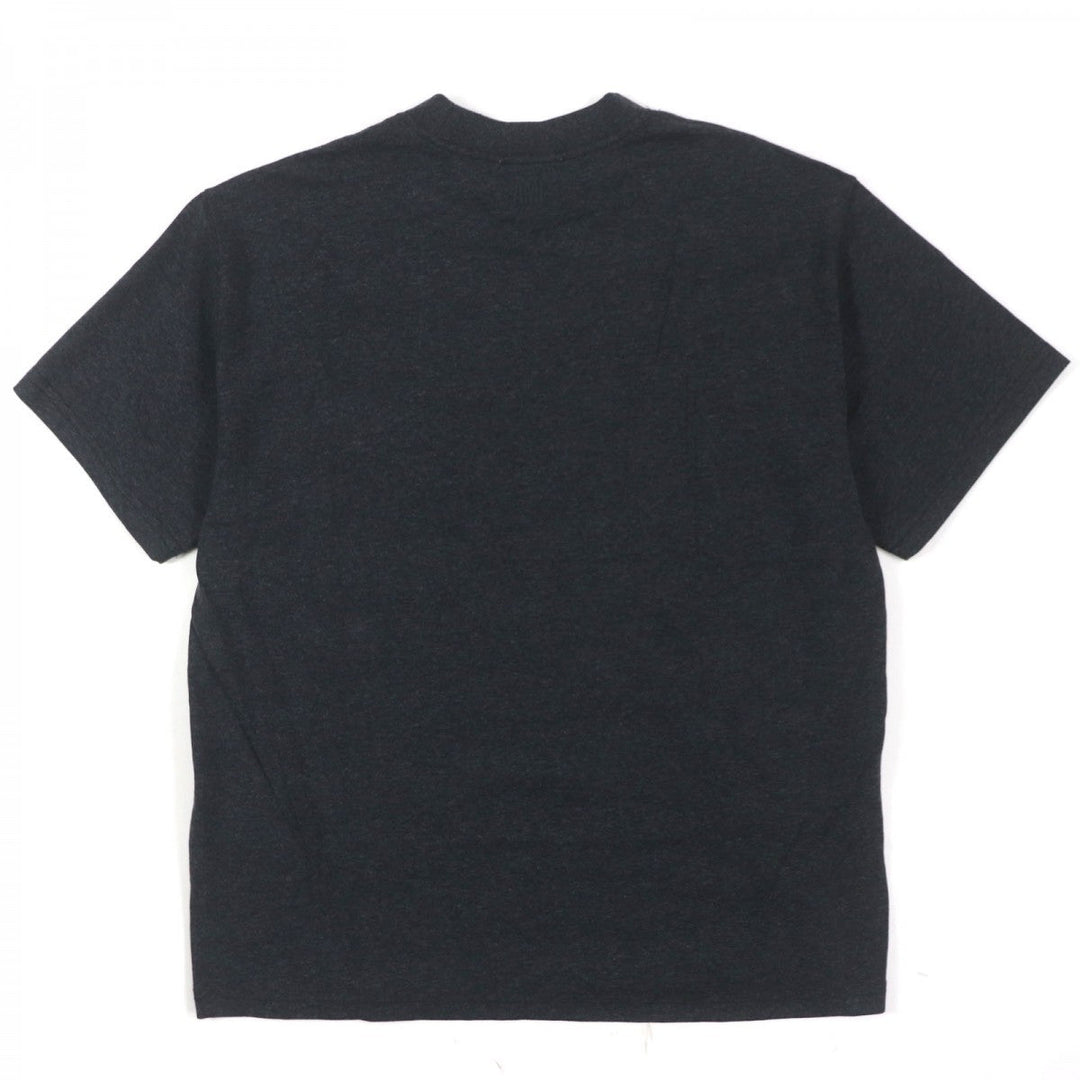 AMI Paris Short sleeve T-shirt UTS011.717 cotton Dark gray mens XS Used Authentic