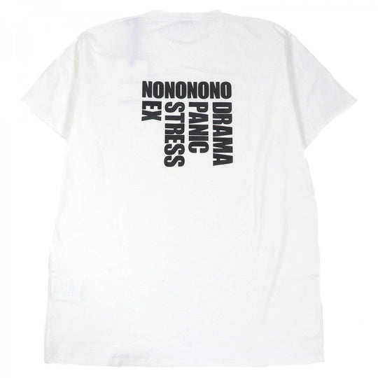 MONCLER Short sleeve T-shirt Main: 100% cotton white MAGLIA GIROCOLLO mens M Used Authentic