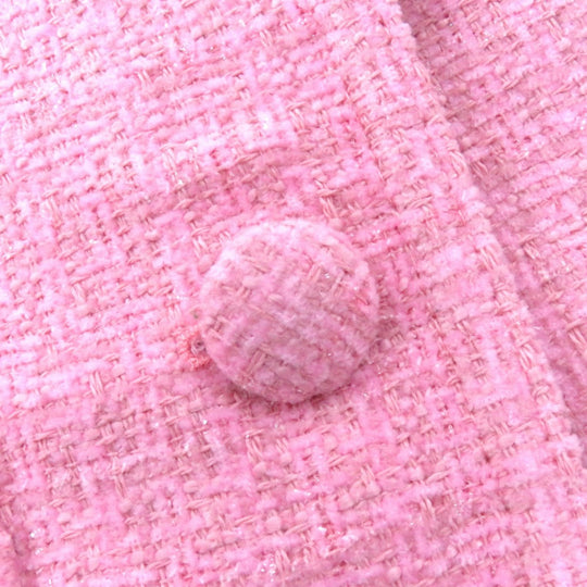 COACH Jacket CN469 Main: 53% polyester, Main: 47% acrylic, Lining: 100% polyester pink Heritage C Women S Used Authentic