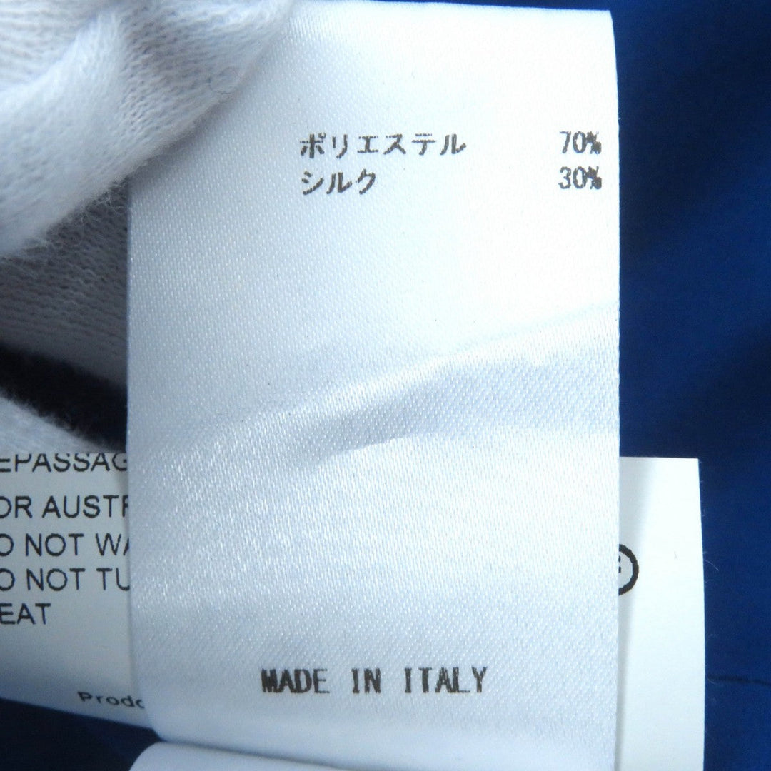JIL SANDER coat JSPH120505 Main: 70% polyester, Main: 30% silk blue Women 32 Used Authentic
