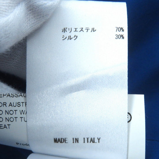 JIL SANDER coat JSPH120505 Main: 70% polyester, Main: 30% silk blue Women 32 Used Authentic
