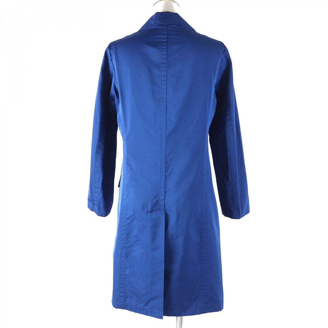 JIL SANDER coat JSPH120505 Main: 70% polyester, Main: 30% silk blue Women 32 Used Authentic
