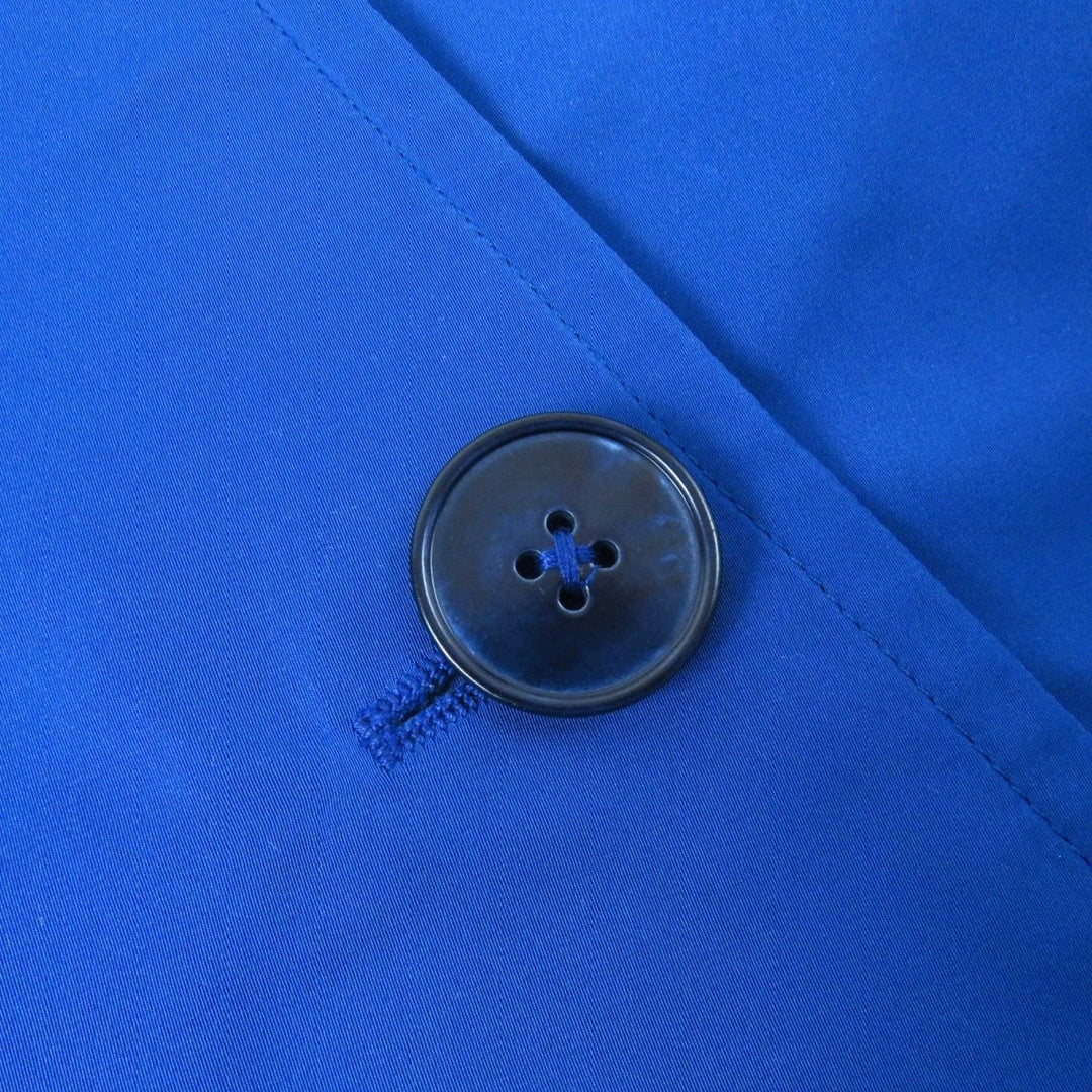 JIL SANDER coat JSPH120505 Main: 70% polyester, Main: 30% silk blue Women 32 Used Authentic