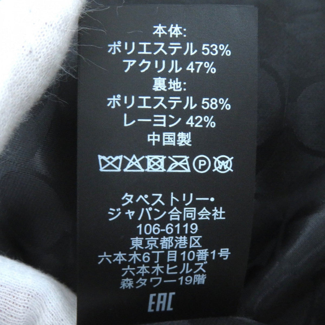 COACH No color jacket CO841 Main: 53% polyester, Main: 47% acrylic, Lining: 58% polyester, Lining: 42% rayon Black Pink White Women XS Used Authentic