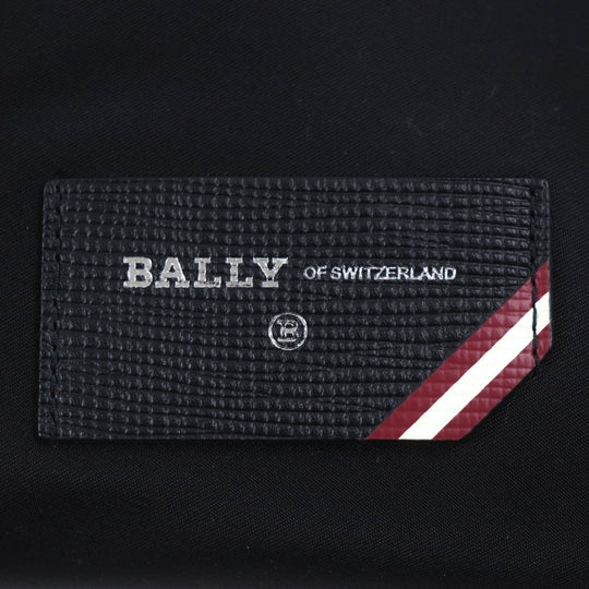 BALLY Clutch bag Nylon black FOSCO mens Used Authentic