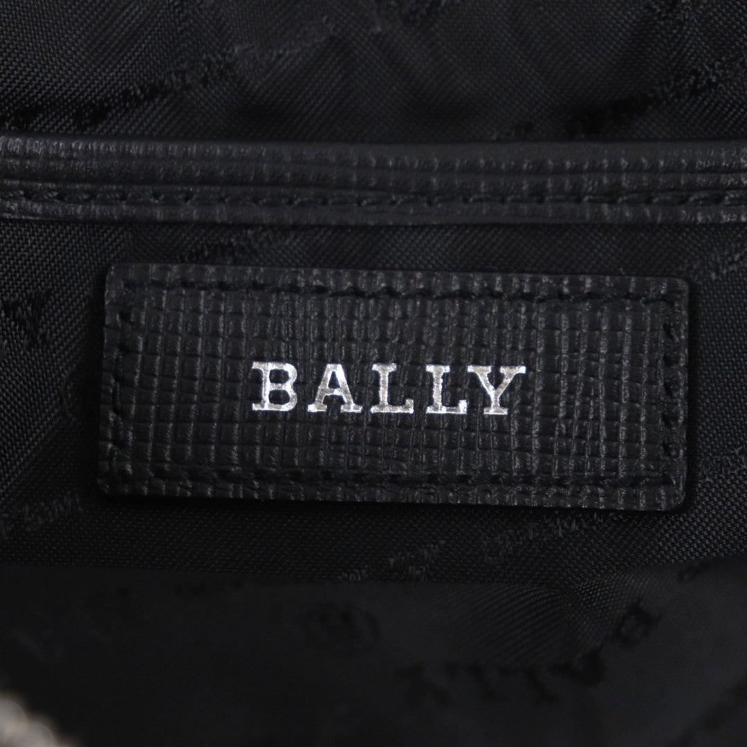 BALLY Clutch bag Nylon black FOSCO mens Used Authentic
