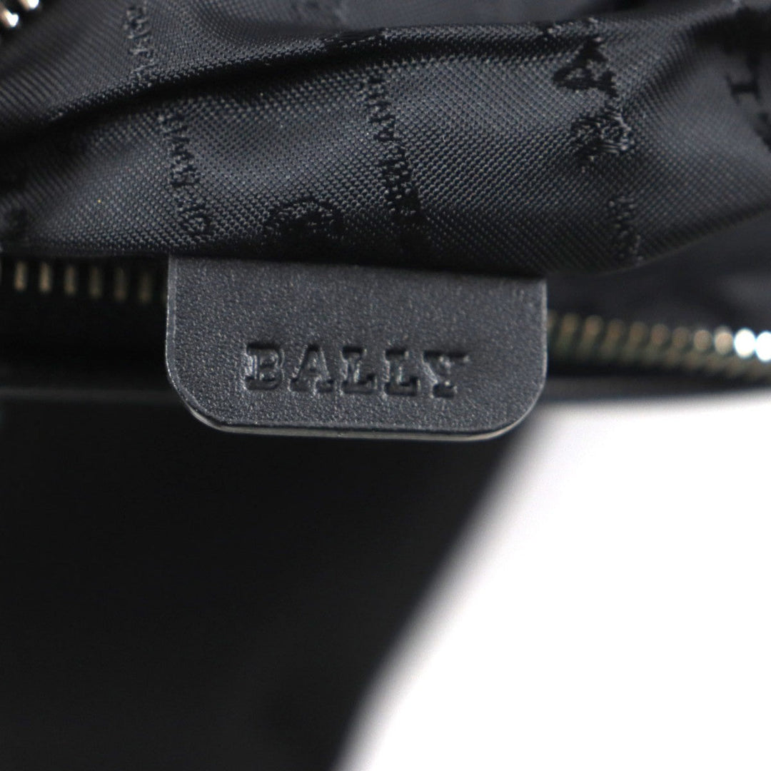 BALLY Clutch bag Nylon black FOSCO mens Used Authentic