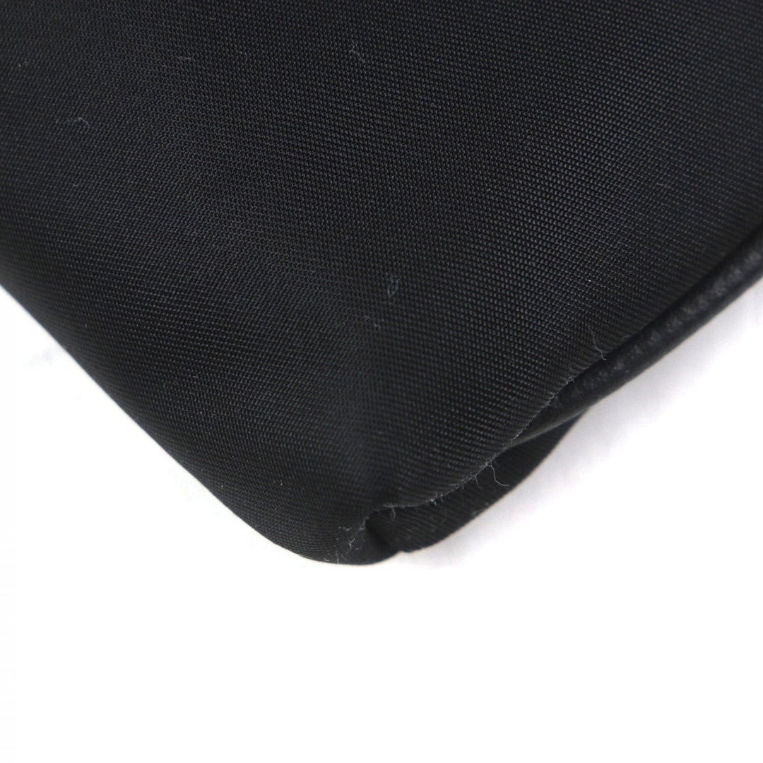 BALLY Clutch bag Nylon black FOSCO mens Used Authentic