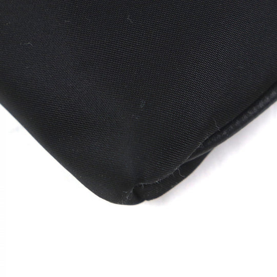 BALLY Clutch bag Nylon black FOSCO mens Used Authentic