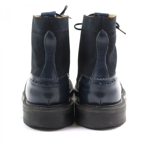 Tricker's boots M2508 leather Navy MALTON 8.5