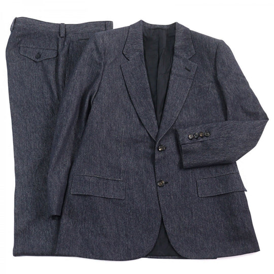 Brioni suit wool Navy PARIOLI