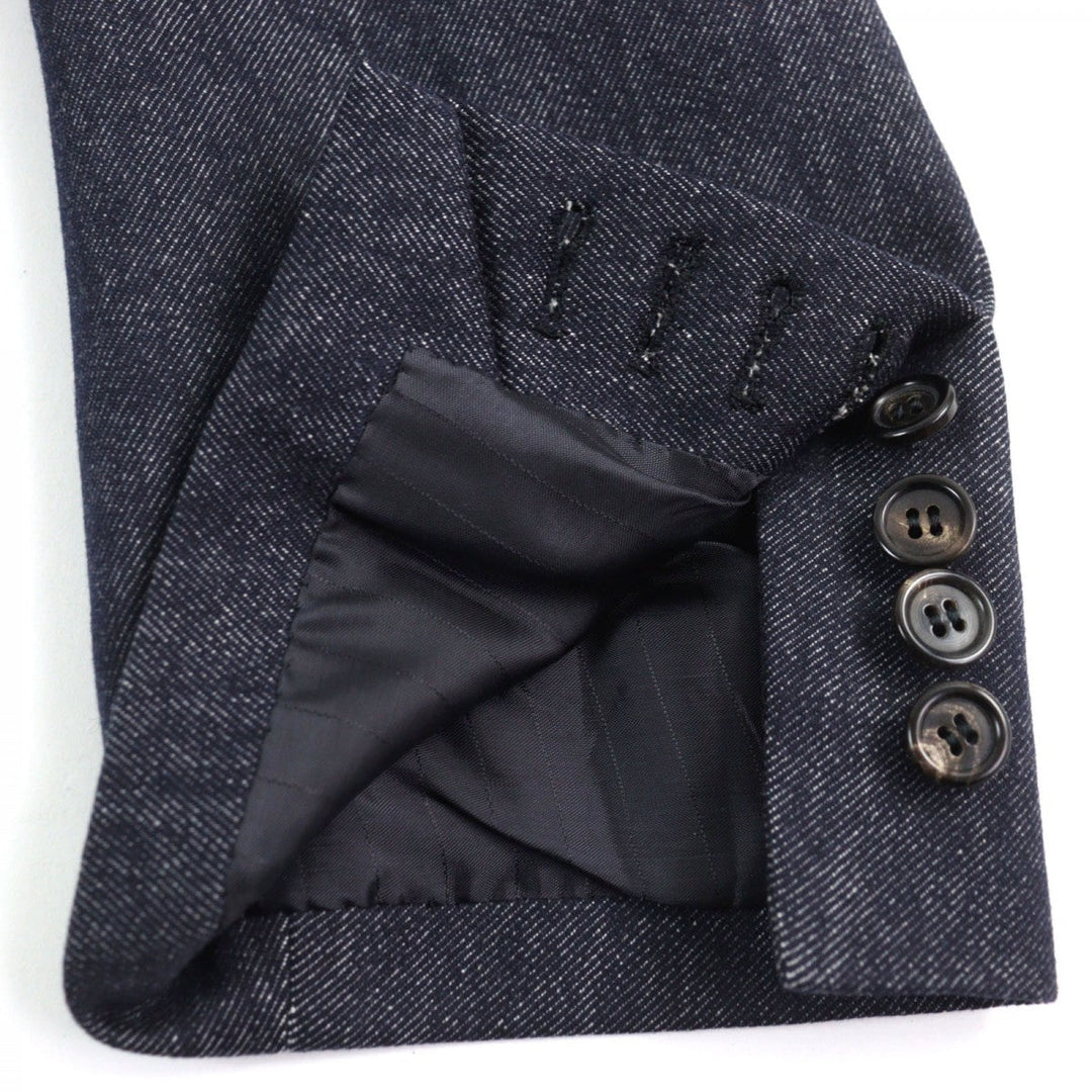 Brioni suit wool Navy PARIOLI