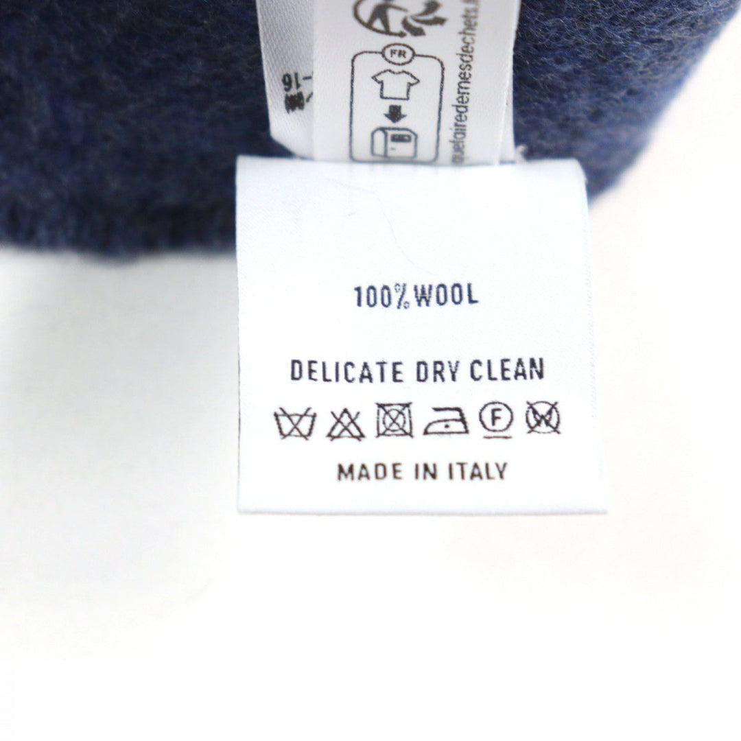 Berluti Scarf Main: 100% wool Navy blue mens Used Authentic