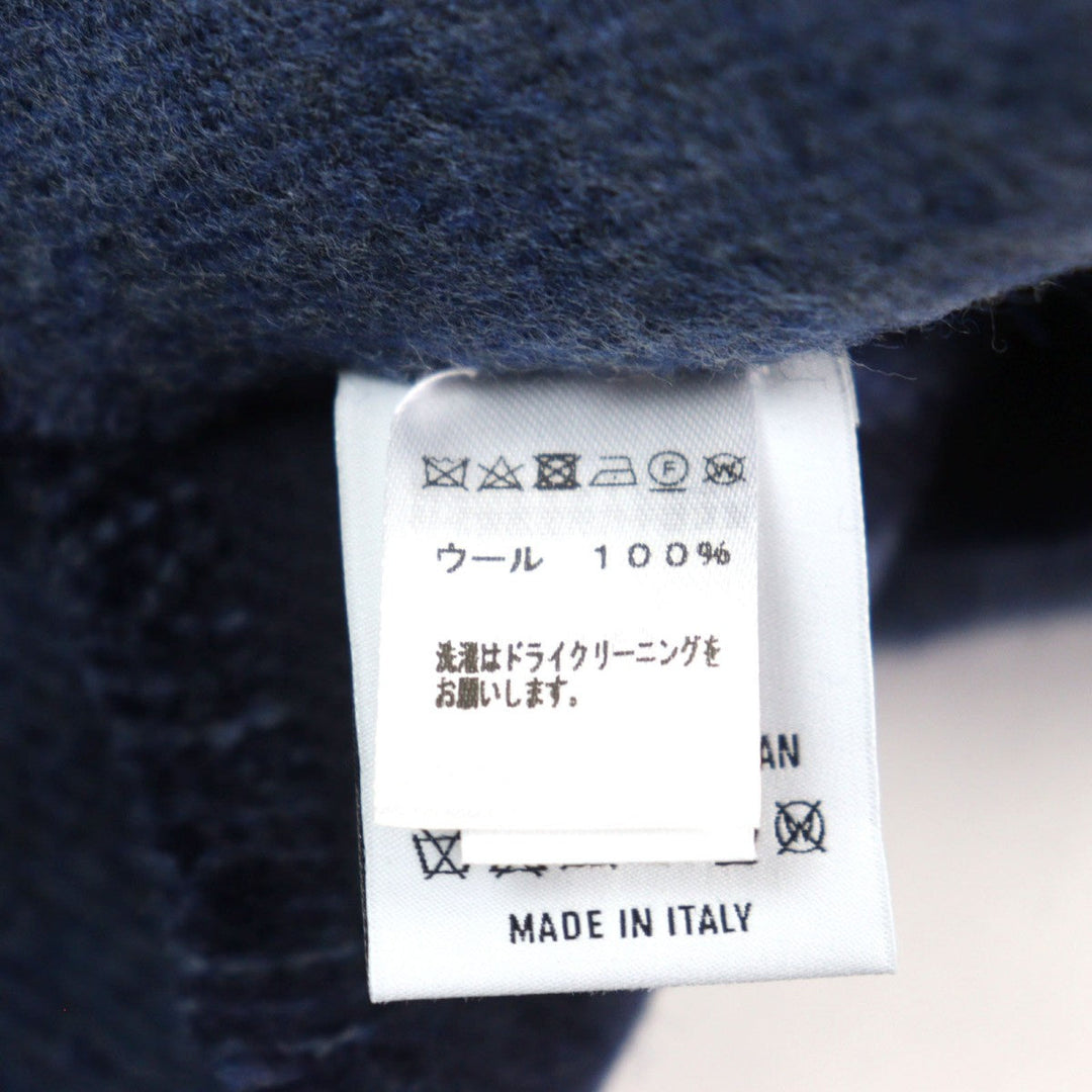 Berluti Scarf Main: 100% wool Navy blue mens Used Authentic