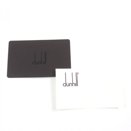 Dunhill Briefcase shrink leather black CONNAUGHT