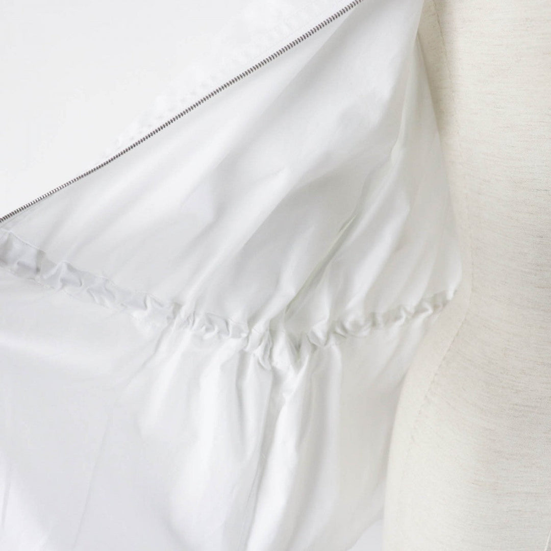 HERMES Long sleeve shirt 4H0638DV cotton white 36