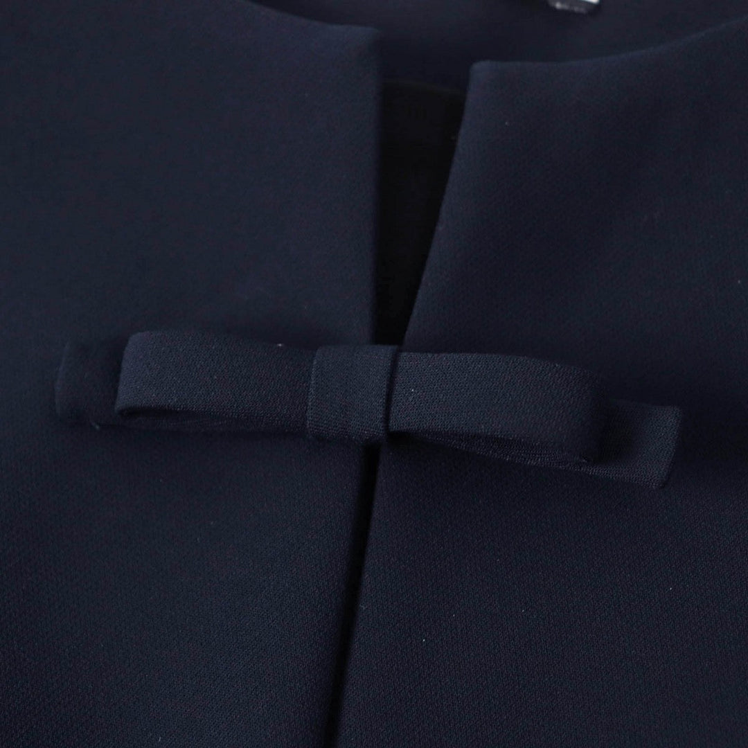 FOXEY NEW YORK No color jacket 42669 Outer: 90% polyester, Outer: 10% polyurethane, Lining: 100% polyester Dark navy LEVETE JACKET Women 40 Used Authentic