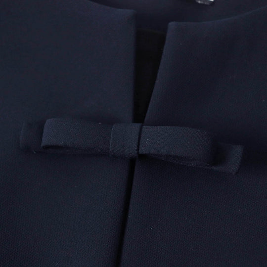 FOXEY NEW YORK No color jacket 42669 Outer: 90% polyester, Outer: 10% polyurethane, Lining: 100% polyester Dark navy LEVETE JACKET Women 40 Used Authentic