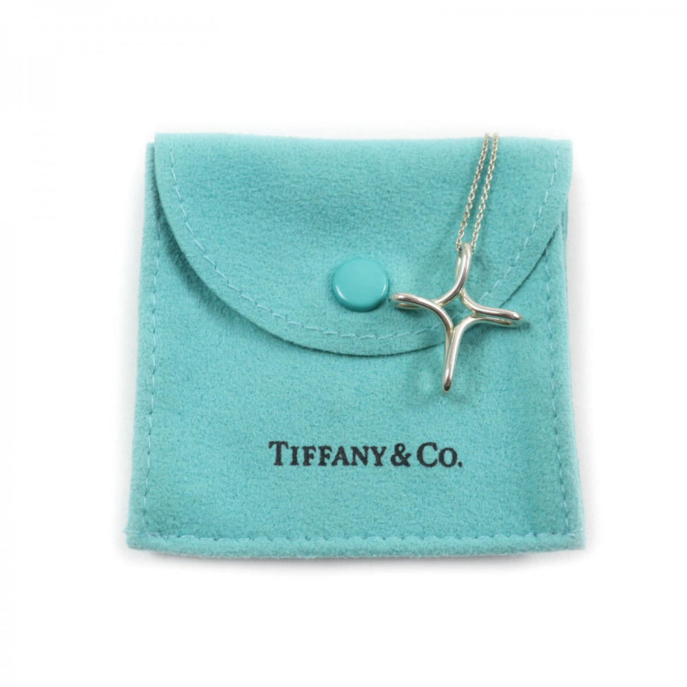 TIFFANY&Co. Necklace Main�FSV925 Silver El Saperetti Women Used Authentic