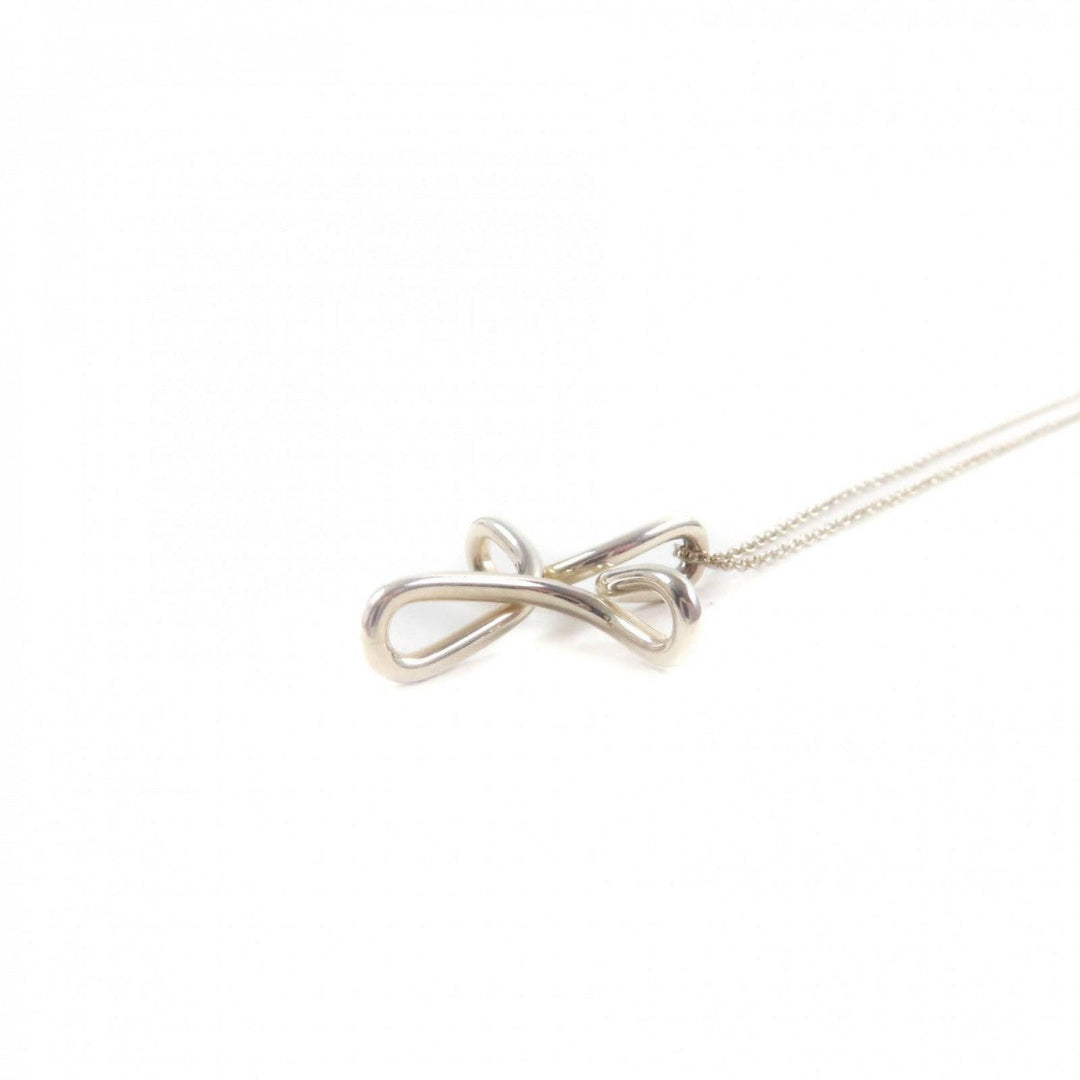 TIFFANY&Co. Necklace Main�FSV925 Silver El Saperetti Women Used Authentic