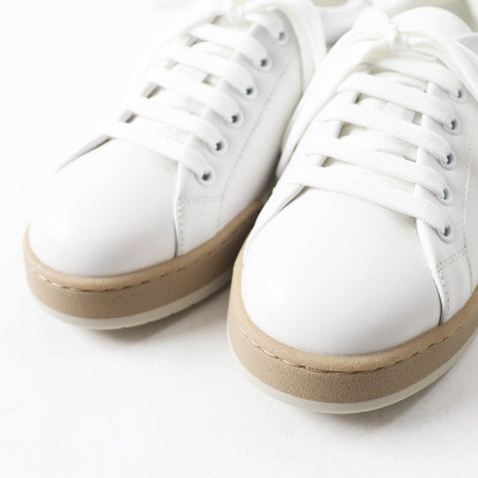 FENDI sneakers 8E8423 leather White beige 38