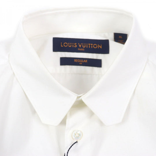 LOUIS VUITTON Long sleeve shirt cotton white REGULAR FIT Virgil Abloh XL