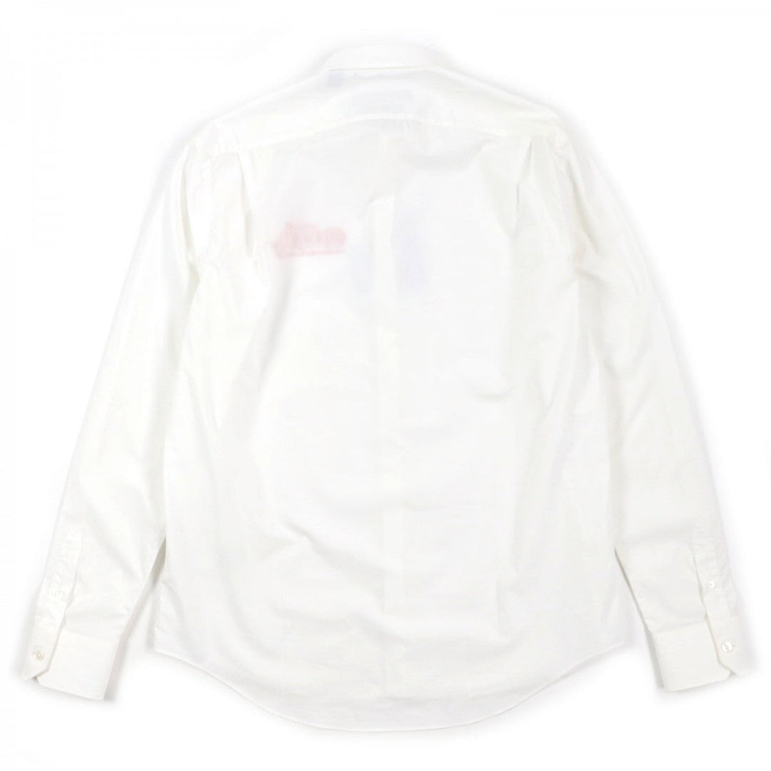 LOUIS VUITTON Long sleeve shirt cotton white REGULAR FIT Virgil Abloh XL