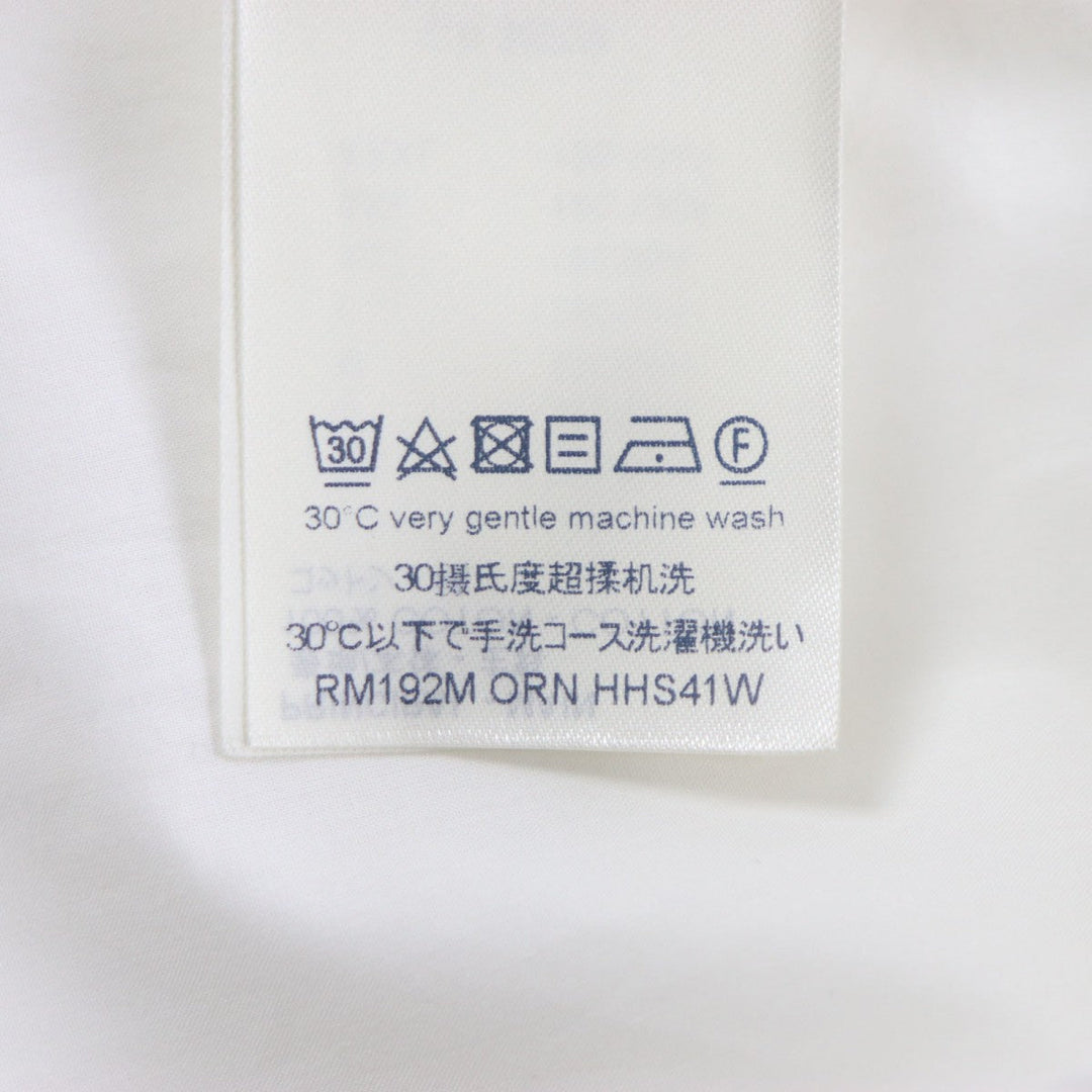 LOUIS VUITTON Long sleeve shirt cotton white REGULAR FIT Virgil Abloh XL