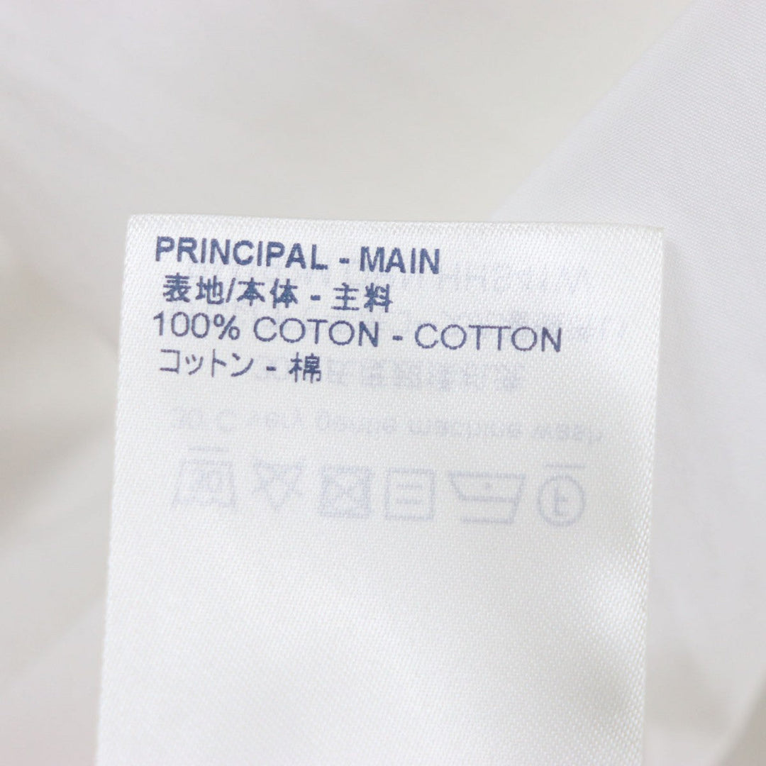 LOUIS VUITTON Long sleeve shirt cotton white REGULAR FIT Virgil Abloh XL