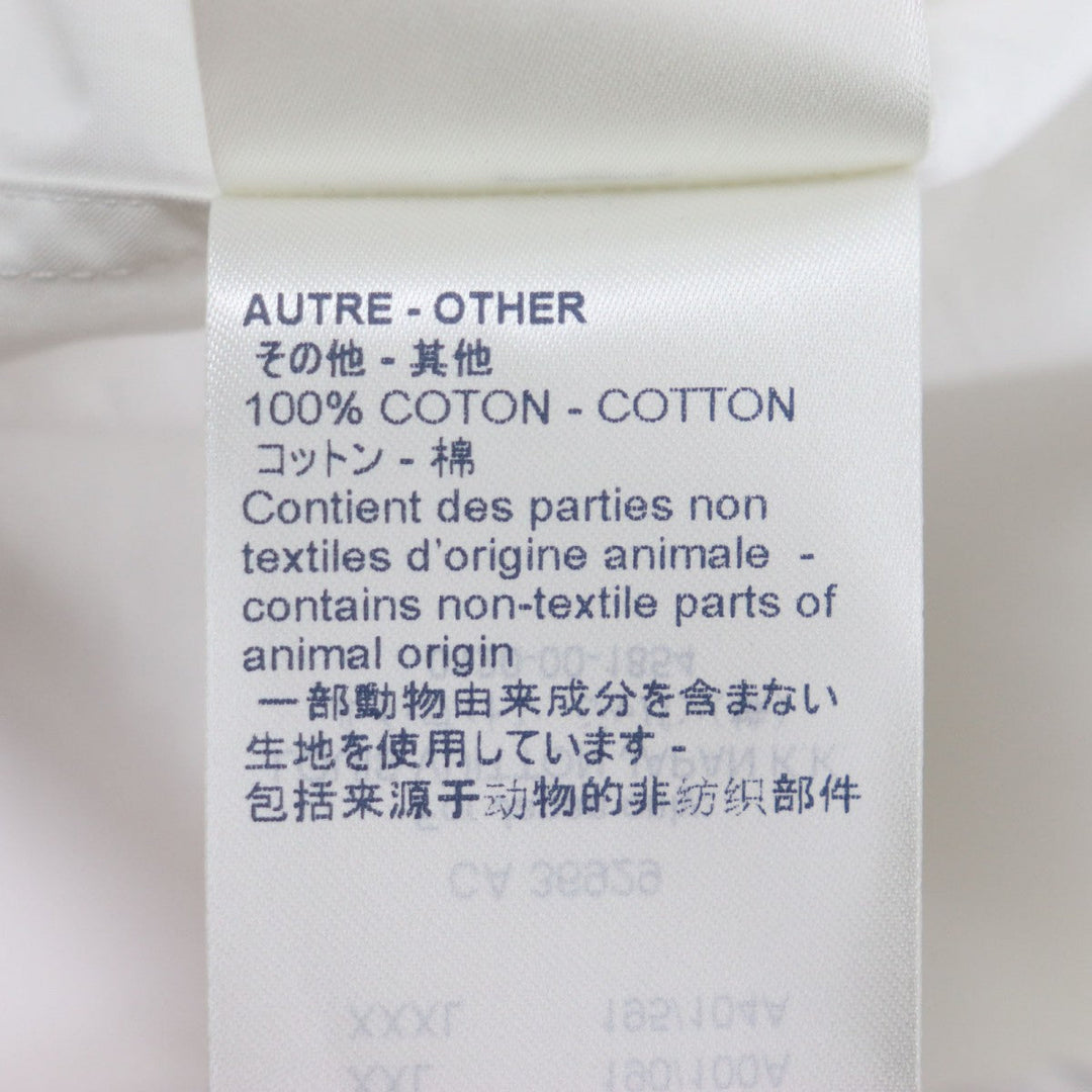 LOUIS VUITTON Long sleeve shirt cotton white REGULAR FIT Virgil Abloh XL