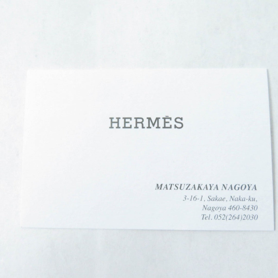 HERMES Handbag Main: Cotton orange fu Brid A Black GM Women Used Authentic