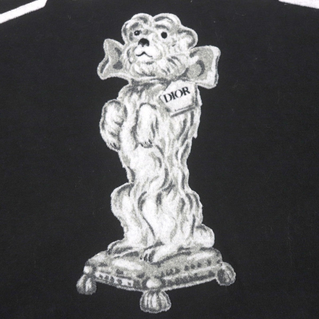 Dior HOMME Short sleeve T-shirt 483J635A0817 cotton black Bobby M