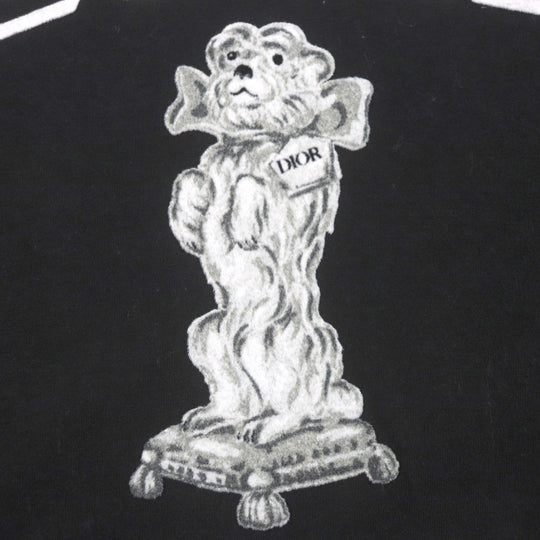 Dior HOMME Short sleeve T-shirt 483J635A0817 cotton black Bobby M