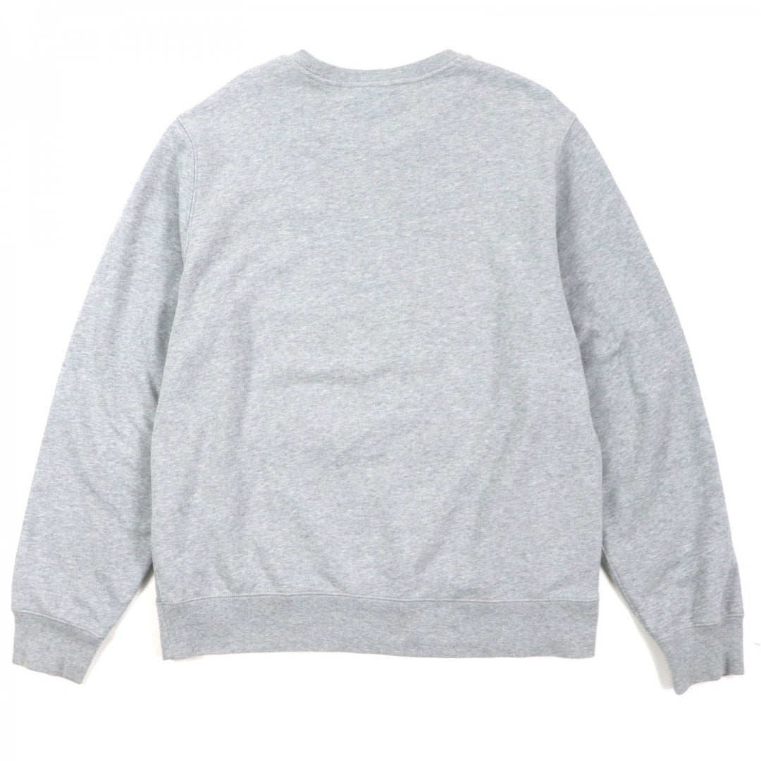 BURBERRY sweat 8004090 Main: 100% cotton gray mens L Used Authentic