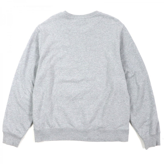 BURBERRY sweat 8004090 Main: 100% cotton gray mens L Used Authentic