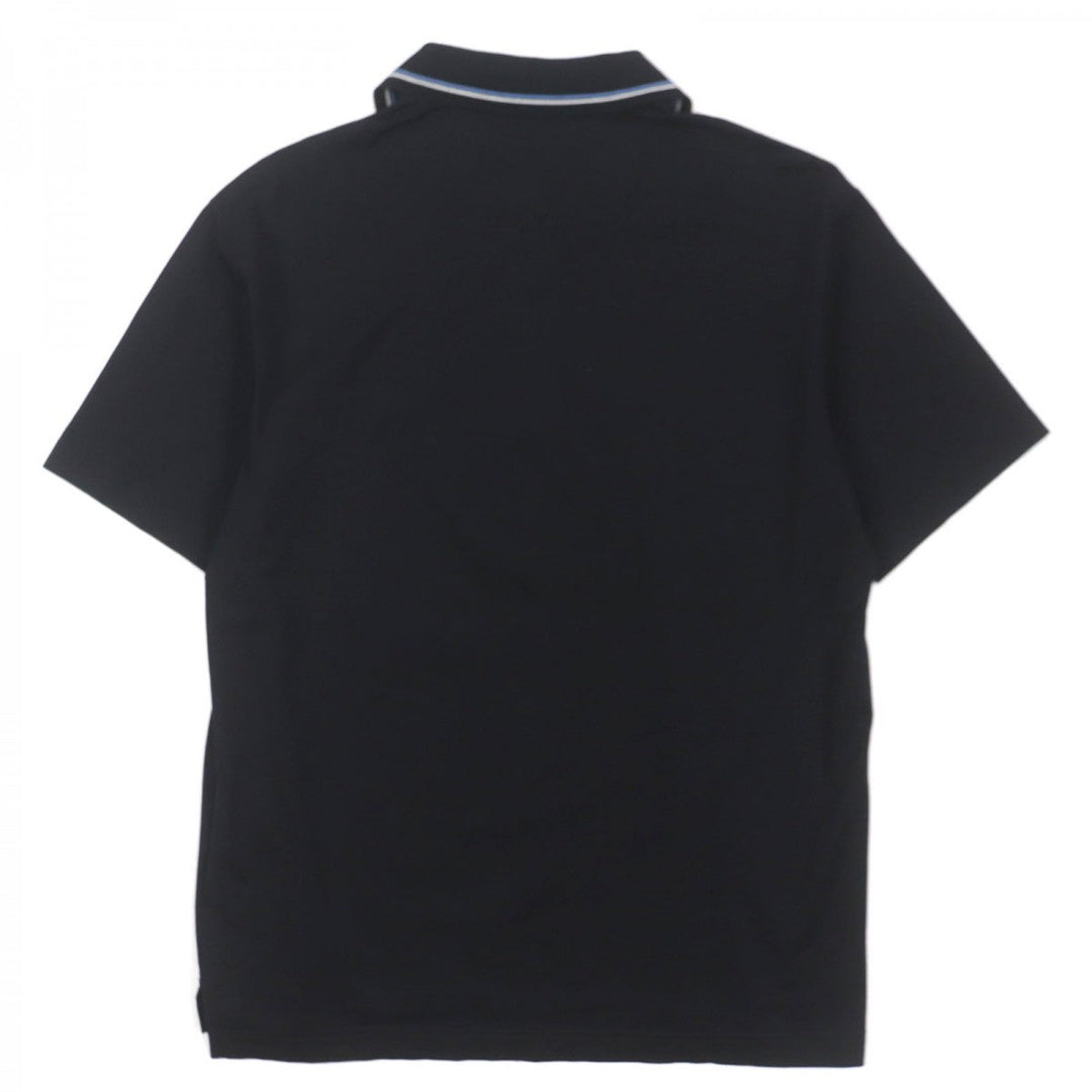PRADA Short sleeve polo shirt UJN798 cotton black M