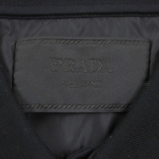 PRADA Short sleeve polo shirt UJN798 cotton black M