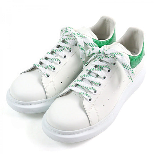 Alexander McQueen sneakers 625162 leather White LARRY mens 45 Used Authentic