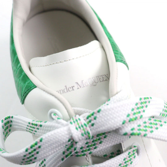 Alexander McQueen sneakers 625162 leather White LARRY mens 45 Used Authentic