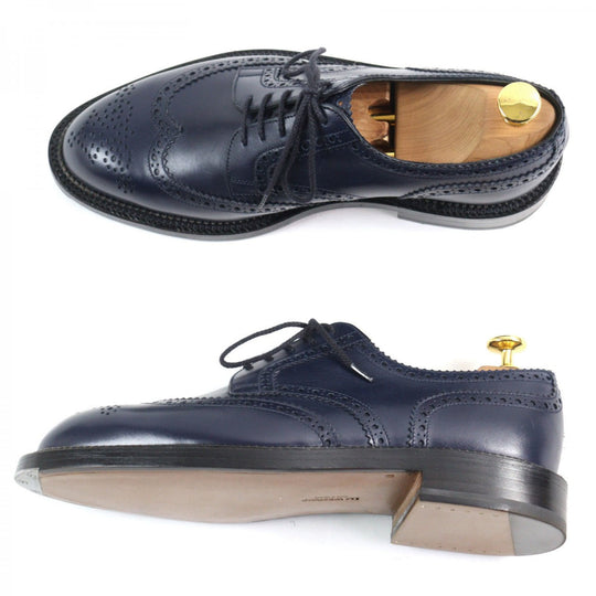 J.M WESTON Leather shoes Main: Leather Navy 588 mens Used Authentic