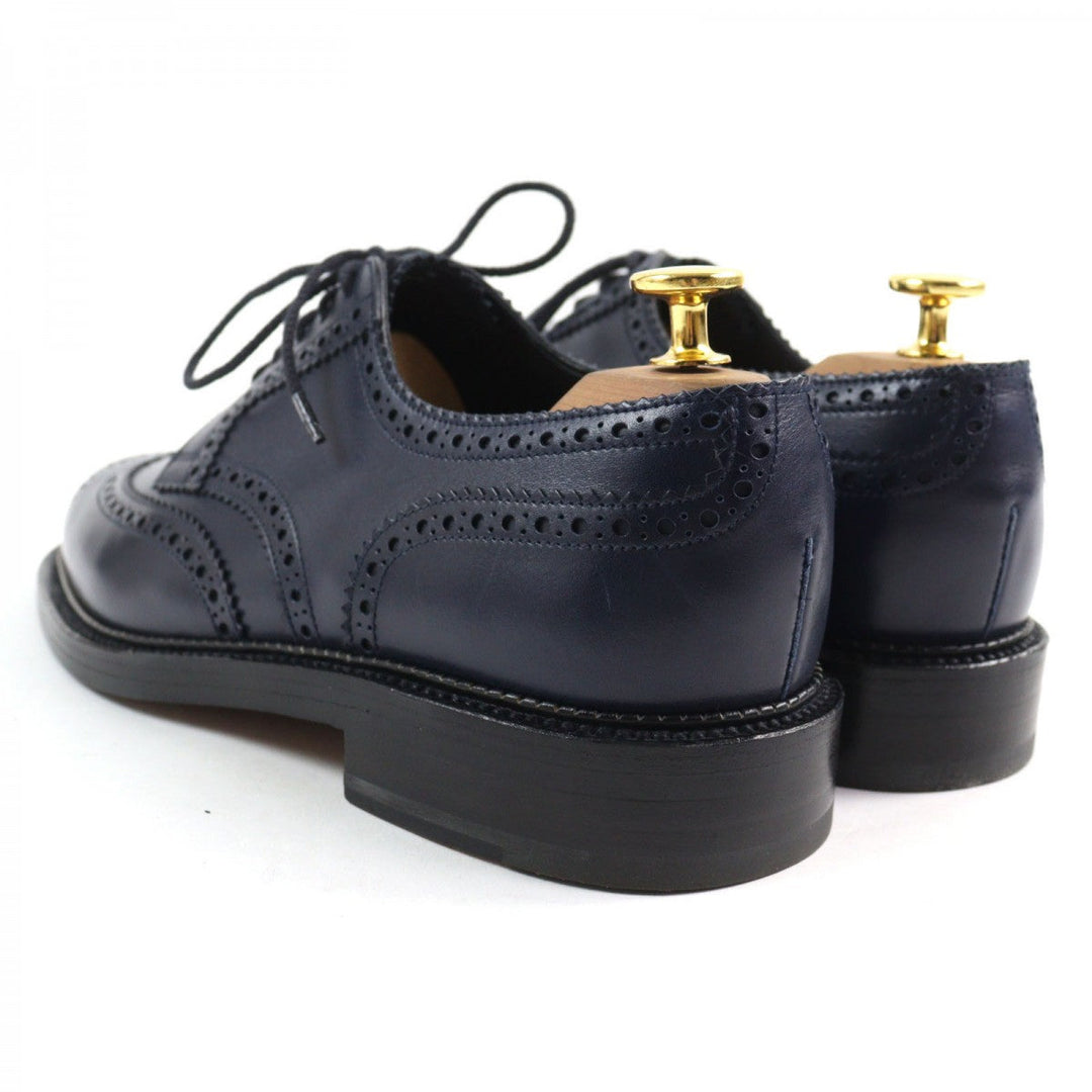J.M WESTON Leather shoes Main: Leather Navy 588 mens Used Authentic