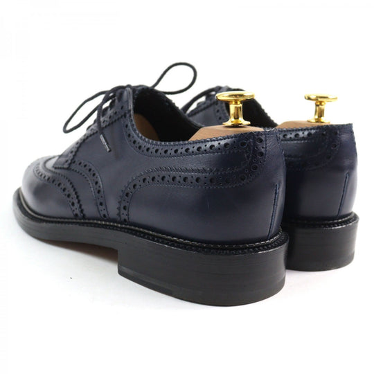 J.M WESTON Leather shoes Main: Leather Navy 588 mens Used Authentic